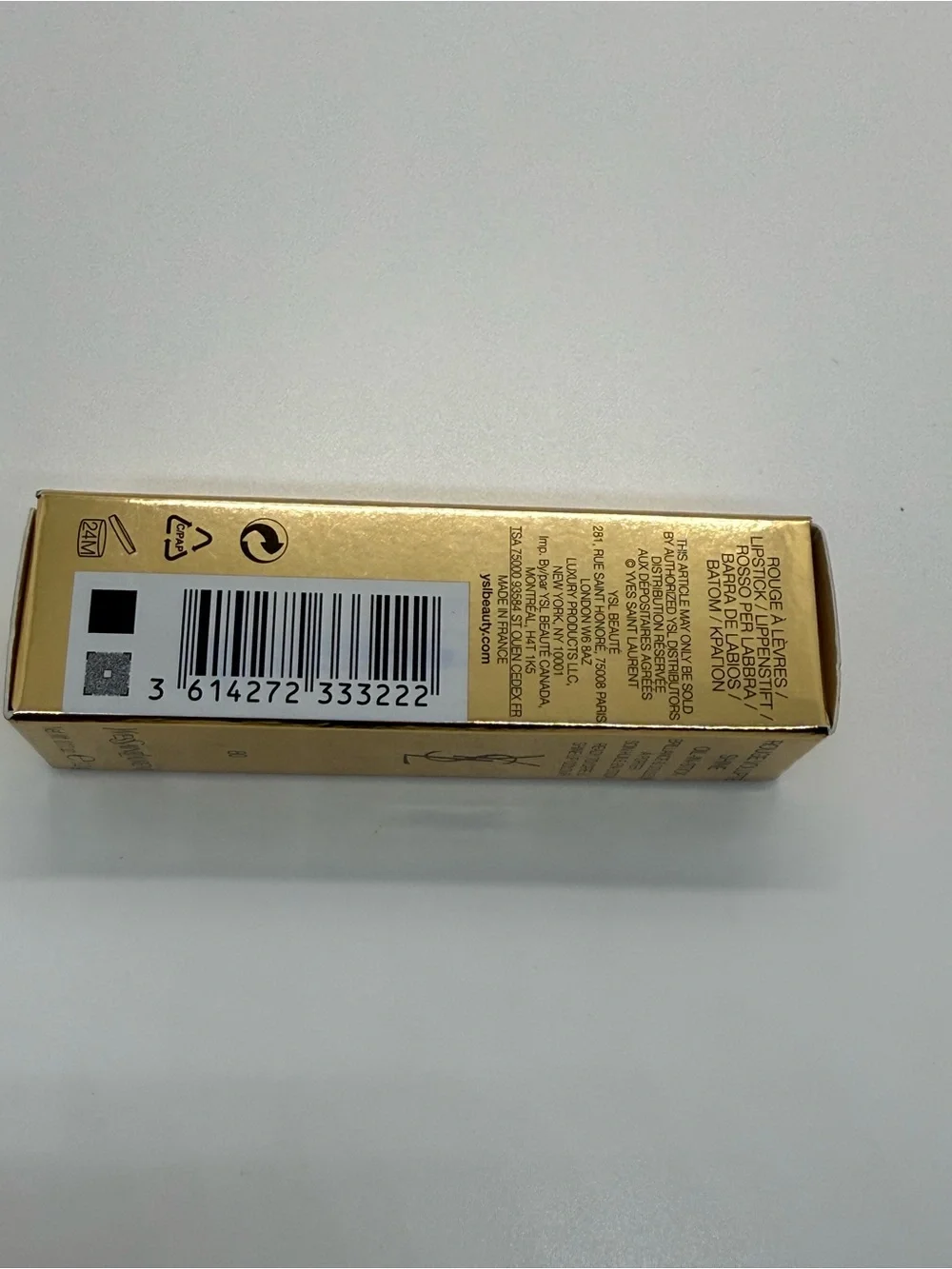 Yves Saint Laurent Rouge Volupte Shine Oil-In-Stick 80 Chili (Gold Packaging)